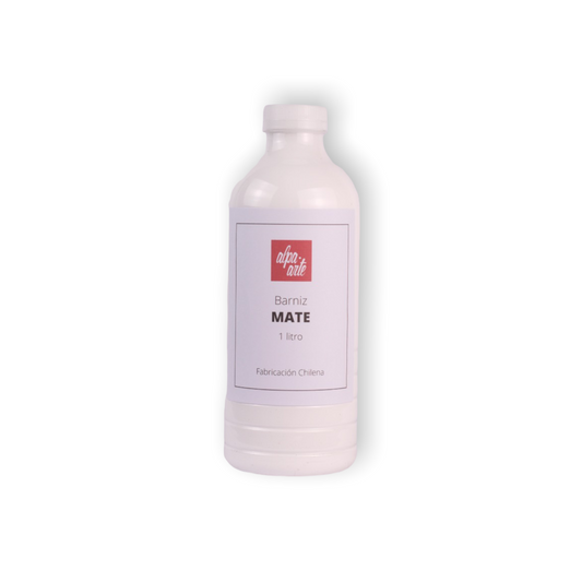 Barniz Mate - 1 litro (Precio incluye IVA)