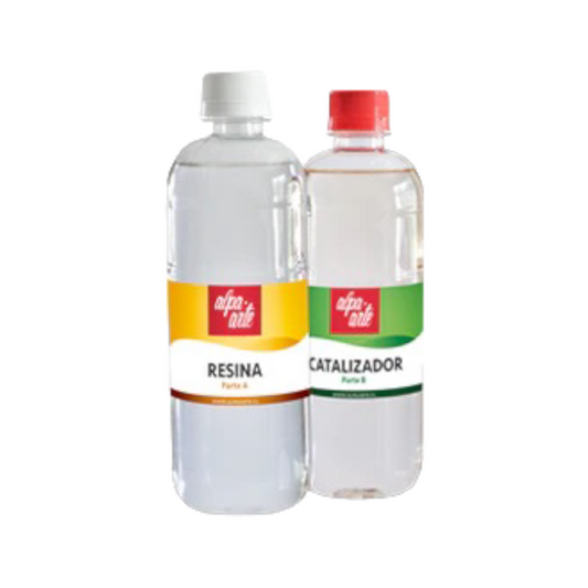 Resina Cristal - 500+500 ml